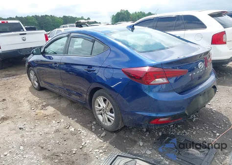 2020 Hyundai Elantra Sel из США, поврежденный, VIN 5NPD84LF6LH510202